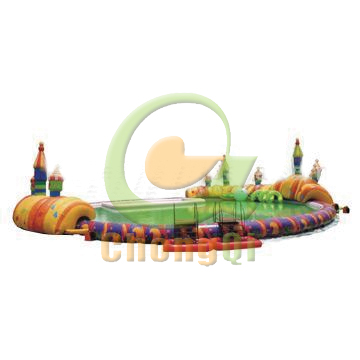 commercial inflatable sports game